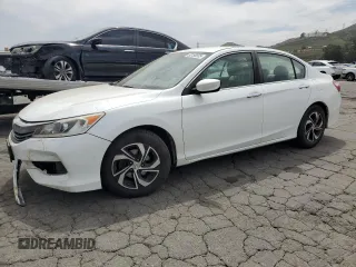 2017 Honda Accord LX with VIN 1HGCR2F34HA229188, listed as a Copart auction lot 53158835 with 163,258 mi miles and Salvage Title. Bid and sale history available at carsss.com. Image 1.
