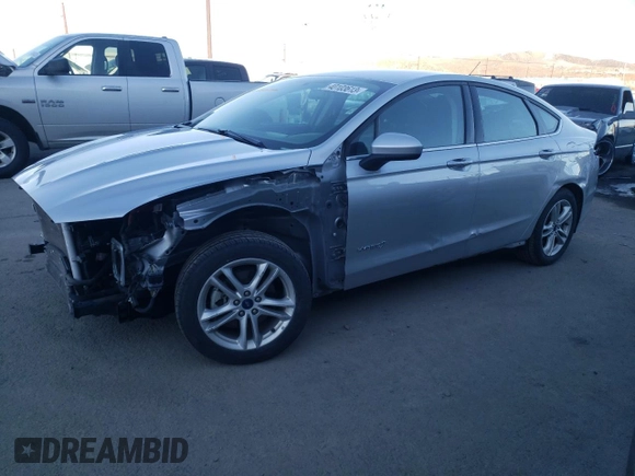 2018 Ford Fusion Hybrid SE with VIN 3FA6P0LU0JR235039, listed as a Copart auction lot 40103613 with 83,129 mi miles. Bid and sale history available at carsss.com. Image 1.