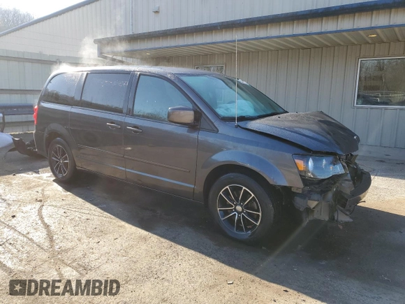 2016 Dodge Grand Caravan R/T with VIN 2C4RDGEG3GR276263, listed as a Copart auction lot 53429385 with 160,387 mi miles and Salvage Title. Bid and sale history available at DreamBid. Image 4.