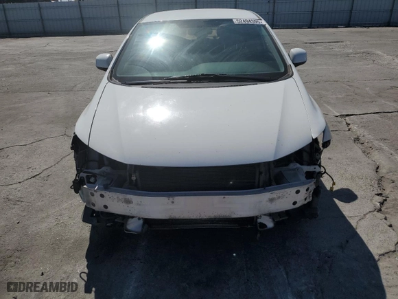 2012 Honda Civic Sdn LX with VIN 19XFB2F50CE328856, listed as a Copart auction lot 52494395 with 152,866 mi miles and Salvage Title. Bid and sale history available at carsss.com. Image 5.