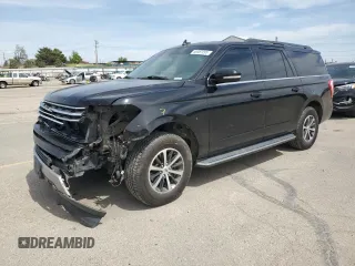 2018 Ford Expedition Max XLT z VIN 1FMJK1JT1JEA26684, wystawiony jako Copart lot #56587095 z przebiegiem 168 836 mil mil oraz Szkoda całkowita • Salvage title. Historia ofert i sprzedaży dostępna na DreamBid. Obrazek 1.