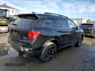 2022 Honda Passport Elite z VIN 5FNYF8H02NB012275, wystawiony jako Copart lot #46229325 z przebiegiem 15 327 mil mil oraz Szkoda całkowita • Salvage title. Historia ofert i sprzedaży dostępna na DreamBid. Obrazek 3.