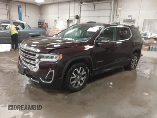 2021 GMC Acadia SLE with VIN 1GKKNRLS9MZ113401, listed as a IAAI auction lot 41571206 with 64,978 mi miles. Bid and sale history available at carsss.com. Image 2.