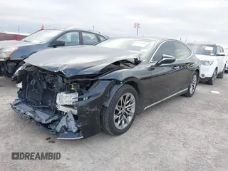 2018 Lexus LS with VIN JTHC51FF7J5001049, listed as a IAAI auction lot 41231885 with 41,323 mi miles. Bid and sale history available at carsss.com. Image 2.