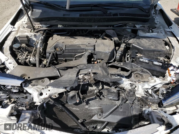 2018 Acura TLX w/Technology Pkg with VIN 19UUB1F50JA003840, listed as a Copart auction lot 50832675 with 75,427 mi miles and Salvage Title. Bid and sale history available at carsss.com. Image 11.
