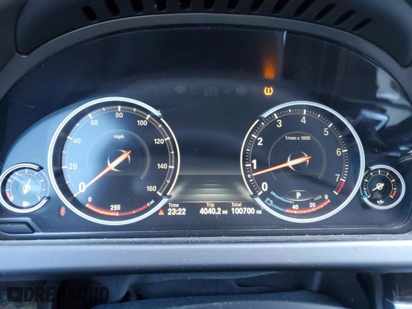 2016 BMW 6 Series 640i with VIN WBA6D0C58GG432405, listed as a Copart auction lot 81818864 with 100,700 mi miles and Salvage Title. Bid and sale history available at carsss.com. Image 9.