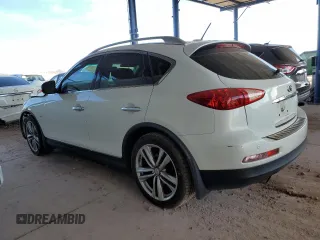 2014 Infiniti QX50 Journey with VIN JN1BJ0HR2EM192730, listed as a Copart auction lot 46602265 with 120,859 mi miles and Salvage Title. Bid and sale history available at carsss.com. Image 2.
