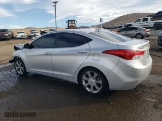2013 Hyundai Elantra GLS PZEV with VIN KMHDH4AE6DU546484, listed as a Copart auction lot 86508924 with 135,475 mi miles and Salvage Title. Bid and sale history available at carsss.com. Image 2.
