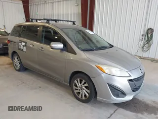 2015 Mazda 5 Sport with VIN JM1CW2BL0F0185433, listed as a IAAI auction lot 42594468 with 189,696 mi miles and . Bid and sale history available at DreamBid. Image 1.