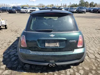 2003 MINI Hardtop S with VIN WMWRE33473TD67280, listed as a Copart auction lot 49298995 with Not Provided miles and Salvage Title. Bid and sale history available at DreamBid. Image 6.