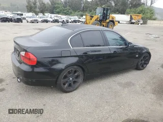 2007 BMW 3 Series 335i with VIN WBAVB73547VF54459, listed as a Copart auction lot 59791315 with 127,018 mi miles and Salvage title. Bid and sale history available at DreamBid. Image 3.