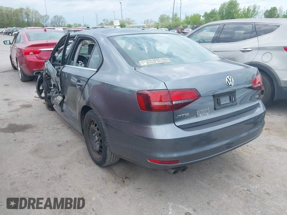 2017 Volkswagen Jetta S with VIN 3VW2B7AJ1HM253059, listed as a IAAI auction lot 42171533 with Not provided miles and . Bid and sale history available at DreamBid. Image 3.