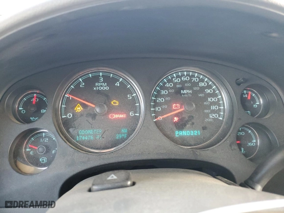 2009 Chevrolet Silverado 1500 LTZ with VIN 1GCEK39059Z268801, listed as a Copart auction lot 83850214 with 174,476 mi miles and Clean Title. Bid and sale history available at carsss.com. Image 9.