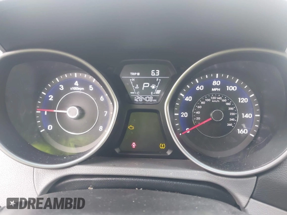 2015 Hyundai Elantra SE with VIN 5NPDH4AE2FH604575, listed as a IAAI auction lot 41915640 with 128,408 mi miles and . Bid and sale history available at DreamBid. Image 7.