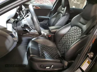 2018 Audi S6 Premium Plus with VIN WAUFFAFC3JN069671, listed as a Copart auction lot 86125084 with 0 mi miles and Salvage Title. Bid and sale history available at carsss.com. Image 7.
