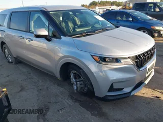 2022 Kia Carnival LXS with VIN KNDNB4H34N6169190, listed as a IAAI auction lot 41329740 with 34,889 mi miles. Bid and sale history available at carsss.com. Image 1.