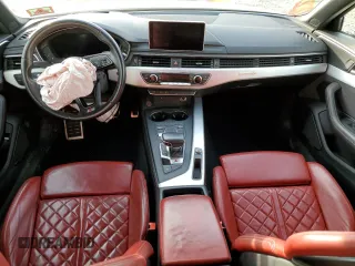 2018 Audi S4 Prestige with VIN WAUC4AF47JA233691, listed as a Copart auction lot 46186274 with 31,573 mi miles and Salvage Title. Bid and sale history available at carsss.com. Image 8.