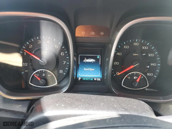 2015 Chevrolet Malibu LT with VIN 1G11C5SL4FF204010, listed as a Copart auction lot 53516775 with 141,477 mi miles and Salvage Title. Bid and sale history available at carsss.com. Image 9.