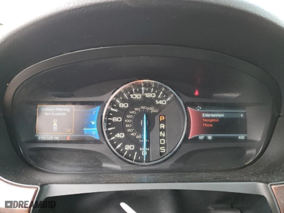 2014 Ford Edge Limited with VIN 2FMDK4KCXEBB74024, listed as a Copart auction lot 44620515 with 205,128 mi miles and Salvage Title. Bid and sale history available at carsss.com. Image 9.