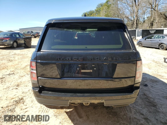 2018 Land Rover Range Rover HSE with VIN SALGS2RKXJA381482, listed as a Copart auction lot 45715265 with 74,578 mi miles and Non repairable. Bid and sale history available at DreamBid. Image 6.