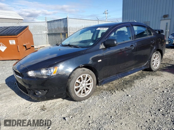 2010 Mitsubishi Lancer ES with VIN JA32U2FU9AU601614, listed as a Copart auction lot 73655874 with 285,563 mi miles and Clean Title. Bid and sale history available at carsss.com. Image 1.