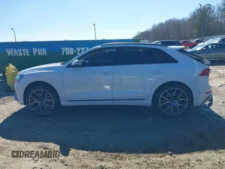 2019 Audi Q8 Prestige z VIN WA1FVAF12KD038238, wystawiony jako IAAI lot #41740092 z przebiegiem 55 699 mil mil oraz . Historia ofert i sprzedaży dostępna na DreamBid. Obrazek 14.