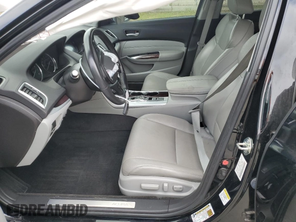 2017 Acura TLX V6 w/Technology Pkg with VIN 19UUB2F52HA001409, listed as a Copart auction lot 53571115 with 66,361 mi miles and Salvage title. Bid and sale history available at DreamBid. Image 7.
