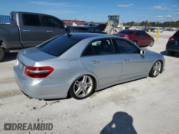 2011 Mercedes-Benz E 550 Luxury with VIN WDDHF7CB8BA312674, listed as a Copart auction lot 77816464 with Not Provided miles and Salvage Title. Bid and sale history available at DreamBid. Image 3.