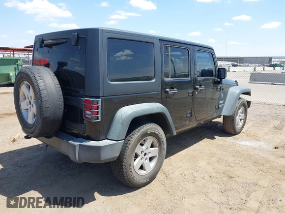 2016 Jeep Wrangler Unlimited Sport with VIN 1C4BJWDG9GL161844, listed as a IAAI auction lot 42074473 with 109,508 mi miles and . Bid and sale history available at DreamBid. Image 4.