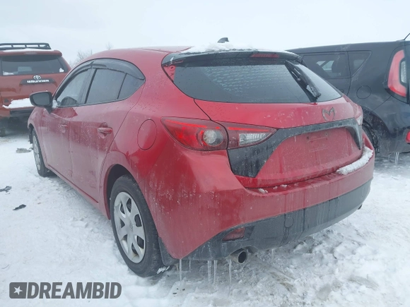 2015 Mazda 3 i Sport with VIN 3MZBM1K71FM176586, listed as a IAAI auction lot 41629607 with 160,093 mi miles and . Bid and sale history available at DreamBid. Image 3.