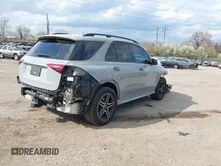 2024 Mercedes-Benz GLE 450 с VIN 4JGFB5KB6RA986105, выставлен на аукционе IAAI как лот 41907618 с пробегом 31 561 миль миль и . История ставок и продаж доступна на DreamBid. Изображение 4.