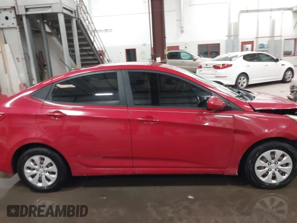 2016 Hyundai Accent SE with VIN KMHCT4AE7GU071524, listed as a IAAI auction lot 41973414 with 97,923 mi miles. Bid and sale history available at carsss.com. Image 14.