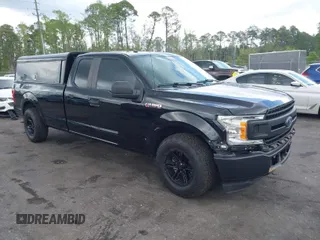 2018 Ford F-150 XL with VIN 1FTEX1CP9JKD23856, listed as a IAAI auction lot 41929088 with 62,747 mi miles and . Bid and sale history available at DreamBid. Image 1.