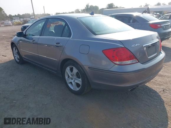 2006 Acura RL with VIN JH4KB16516C008190, listed as a IAAI auction lot 42433002 with 216,426 mi miles and . Bid and sale history available at DreamBid. Image 3.