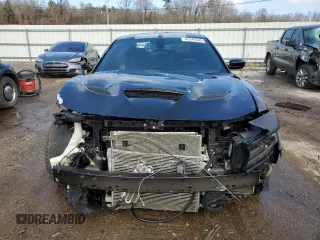 2019 Dodge Charger SRT Hellcat with VIN 2C3CDXL94KH602942, listed as a Copart auction lot 42246505 with Not Provided miles and Salvage Title. Bid and sale history available at DreamBid. Image 5.