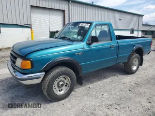 1994 Ford Ranger Splash with VIN 1FTCR11X7RTB12634, listed as a Copart auction lot 53813435 with 183,609 mi miles and Salvage title. Bid and sale history available at DreamBid. Image 1.