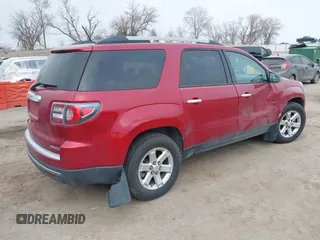 2014 GMC Acadia SLE with VIN 1GKKVPKD6EJ277356, listed as a IAAI auction lot 41716821 with 116,294 mi miles and . Bid and sale history available at carsss.com. Image 4.