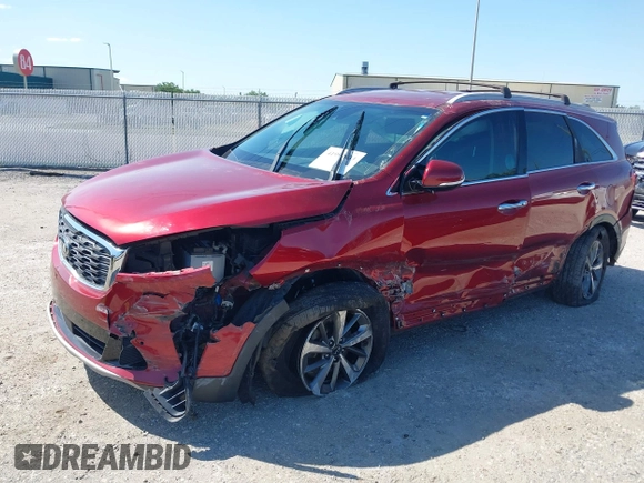 2019 Kia Sorento EX Sport with VIN 5XYPH4A50KG464007, listed as a IAAI auction lot 41999034 with 157,571 mi miles and . Bid and sale history available at DreamBid. Image 18.