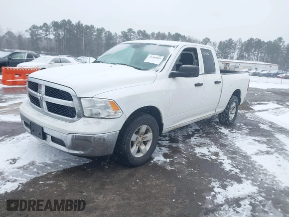 2020 Ram 1500 Classic Tradesman with VIN 1C6RR6FG3LS151774, listed as a IAAI auction lot 41589802 with 131,550 mi miles. Bid and sale history available at carsss.com. Image 2.