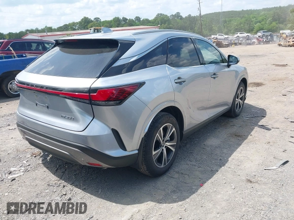 2024 Lexus RX 350 with VIN JTJCHMAAXR2020243, listed as a IAAI auction lot 42163373 with 6,970 mi miles and . Bid and sale history available at DreamBid. Image 4.