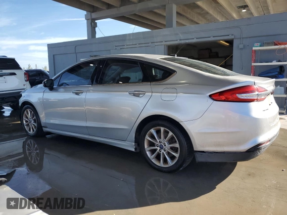 2017 Ford Fusion SE with VIN 3FA6P0H70HR126335, listed as a Copart auction lot 42600695 with 91,298 mi miles and Salvage Title. Bid and sale history available at DreamBid. Image 2.