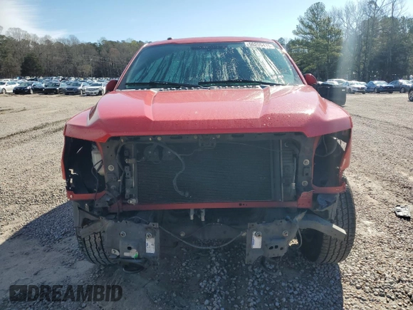 2017 Ford F-150 XL with VIN 1FTEW1E86HKD45557, listed as a Copart auction lot 50205415 with 182,562 mi miles and Salvage Title. Bid and sale history available at carsss.com. Image 5.