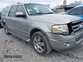 2008 Ford Expedition EL Limited with VIN 1FMFK19578LA77432, listed as a IAAI auction lot 41466394 with 398,963 mi miles. Bid and sale history available at carsss.com. Image 1.