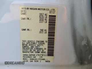2017 Nissan Altima SR z VIN 1N4AL3APXHC297951, wystawiony jako Copart lot #46728935 z przebiegiem 55 959 mil mil oraz Szkoda całkowita • Salvage title. Historia ofert i sprzedaży dostępna na DreamBid. Obrazek 14.