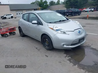 2015 Nissan LEAF SV with VIN 1N4AZ0CP9FC335211, listed as a IAAI auction lot 42705782 with 69,869 mi miles and . Bid and sale history available at DreamBid. Image 1.