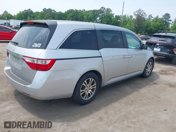2011 Honda Odyssey EX-L с VIN 5FNRL5H62BB095069, выставлен на аукционе IAAI как лот 42420370 с пробегом 362 497 миль миль и . История ставок и продаж доступна на DreamBid. Изображение 4.