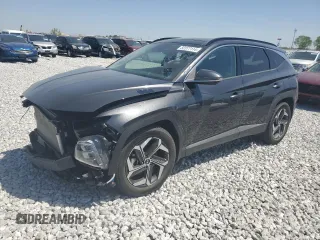 2022 Hyundai Tucson Limited with VIN 5NMJE3AE8NH102350, listed as a Copart auction lot 82377114 with 35,274 mi miles and Salvage title. Bid and sale history available at DreamBid. Image 1.