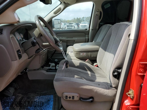 2005 Dodge Ram 3500 SLT with VIN 3D7MS48C25G862565, listed as a Copart auction lot 44969784 with 115,966 mi miles and Salvage Title. Bid and sale history available at carsss.com. Image 7.