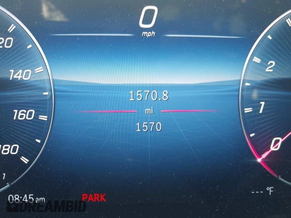 2025 Mercedes-Benz C 43 AMG with VIN W1KAF8HB1SR256613, listed as a IAAI auction lot 42376954 with 1,570 mi miles and . Bid and sale history available at DreamBid. Image 7.