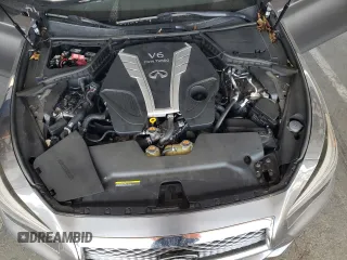 2017 Infiniti Q50 Premium with VIN JN1EV7AP0HM730543, listed as a Copart auction lot 59337725 with 73,230 mi miles and Salvage title. Bid and sale history available at DreamBid. Image 11.